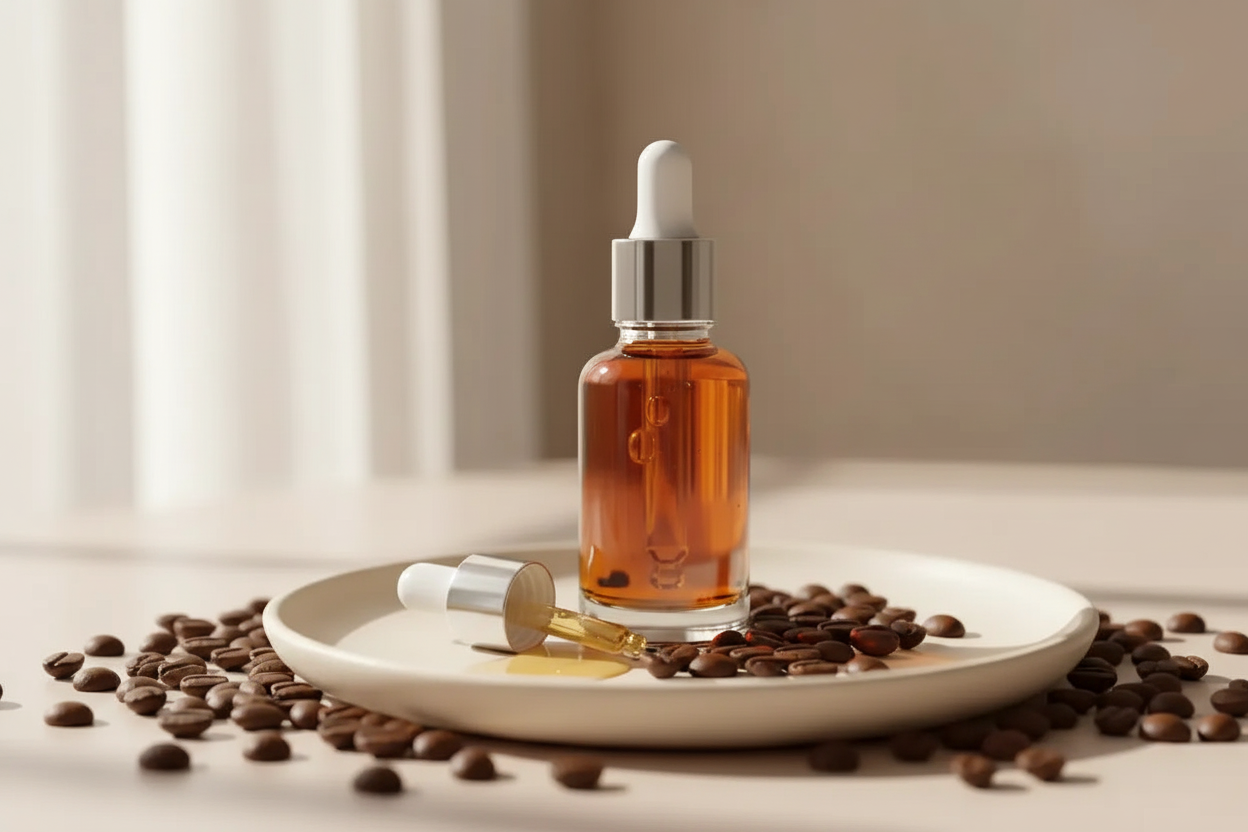 Explore the natural benefits of coffee serum oil and frankincense oil for your face and hair. Nourish your skin, promote a healthy glow, and enhance hair health with these organic, gentle oils.